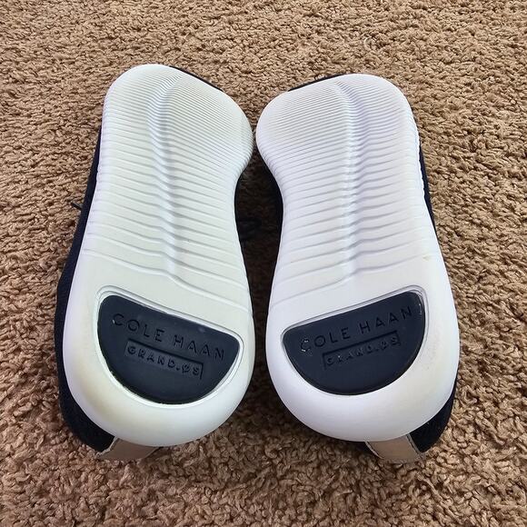 Cole Haan 2.ZEROGRAND Oxford Shoes Womens 10.5B Marine Blue Argento Stitchlite - Picture 8 of 11